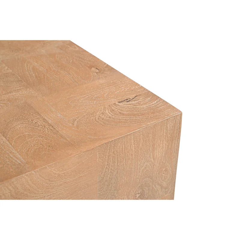 Table d'appoint Caden moderne en bois massif