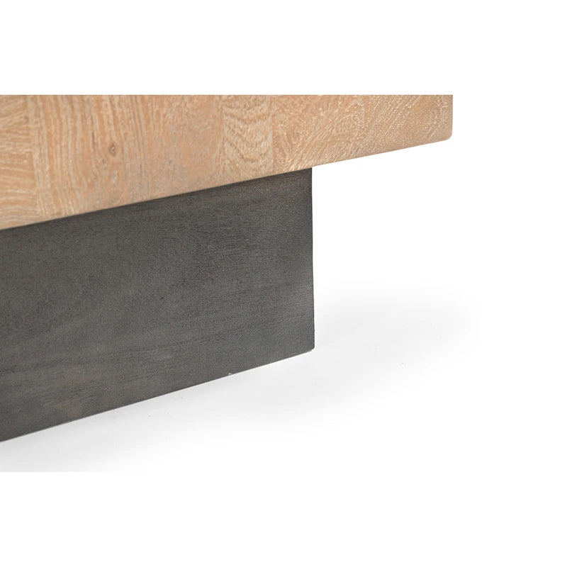 Table d'appoint Caden moderne en bois massif