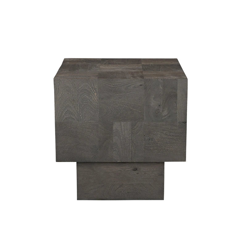 Table d'appoint Caden moderne en bois massif