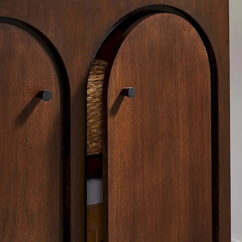 Armoire de rangement Appia à 2 portes arquées
