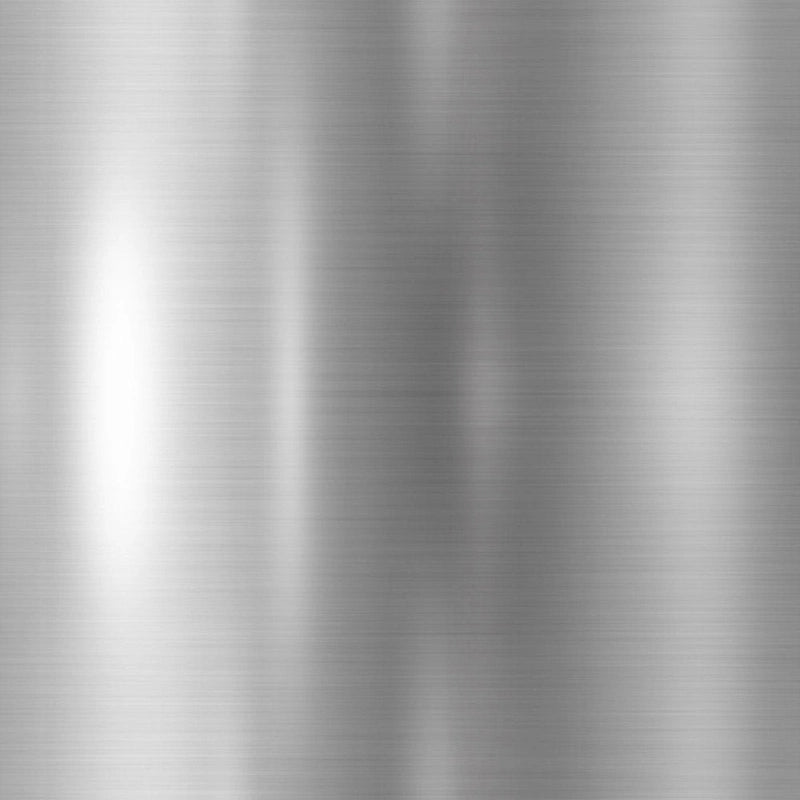 Table de travail de préparation de cuisine à base ouverte argentée avec dosseret, utilisateur unique, acier inoxydable 430 18G