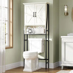 Over the Toilet Storage Cabinet - 8.5D x 25W x 69H