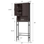 Armoire de rangement au-dessus des toilettes - 8,5P x 25L x 69H