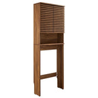 Meuble de rangement de salle de bain au-dessus des toilettes