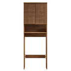 Meuble de rangement de salle de bain au-dessus des toilettes
