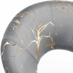 Chaise d'appoint moderne en velours bronzé, Chaise de loisirs Coiffeuse