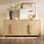 Buffet moderne de 162 cm avec bords arrondis Middlebrook