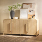 Buffet moderne de 162 cm avec bords arrondis Middlebrook