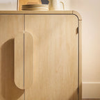 Buffet moderne de 162 cm avec bords arrondis Middlebrook