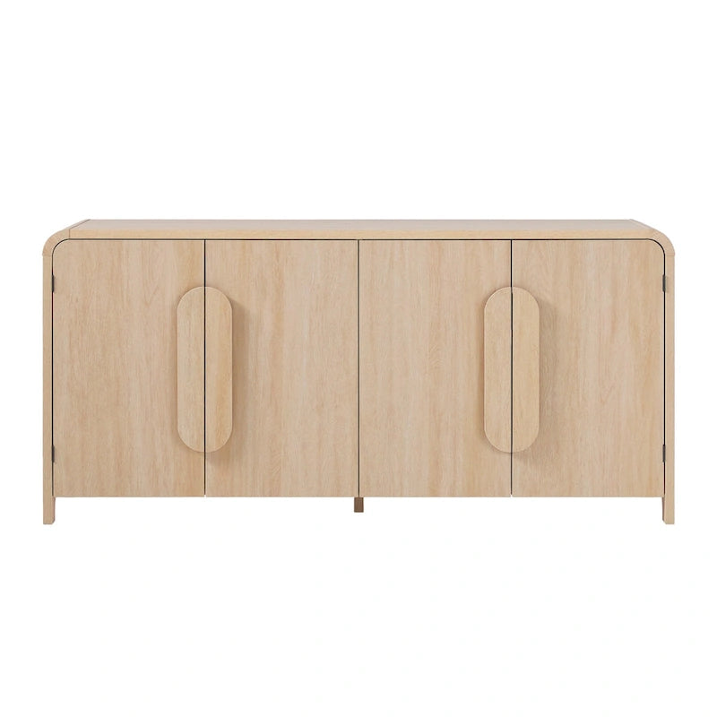 Buffet moderne de 162 cm avec bords arrondis Middlebrook