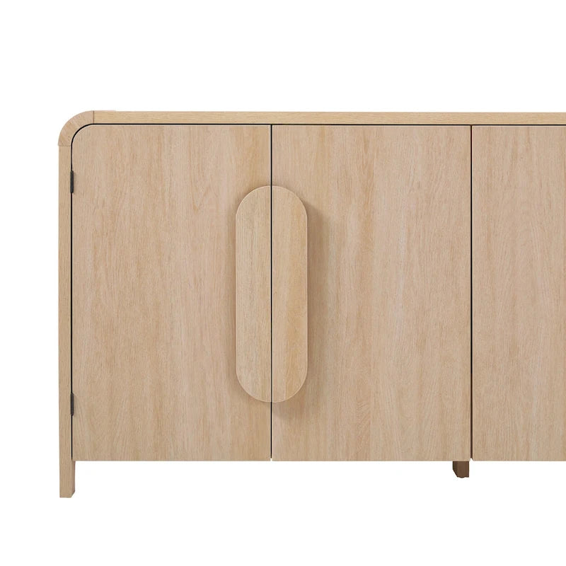 Buffet moderne de 162 cm avec bords arrondis Middlebrook