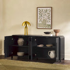 Buffet moderne de 162 cm avec bords arrondis Middlebrook