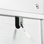 Meuble de rangement pour salle de bain au-dessus des toilettes