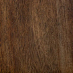 Banc de salle à manger Drystan Rustic Ivory en tissu rembourré de 60 pouces de Furniture of America