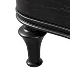 Commode double à 9 tiroirs en bois massif Seabliss Glam de Furniture of America