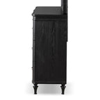 Commode double à 9 tiroirs en bois massif Seabliss Glam de Furniture of America