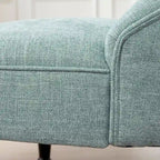 Lot de 2 chaises d'appoint capitonnées
