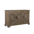 Clara, buffet en bois massif sculpté 3 portes