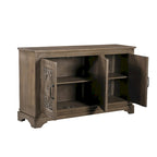 Clara, buffet en bois massif sculpté 3 portes