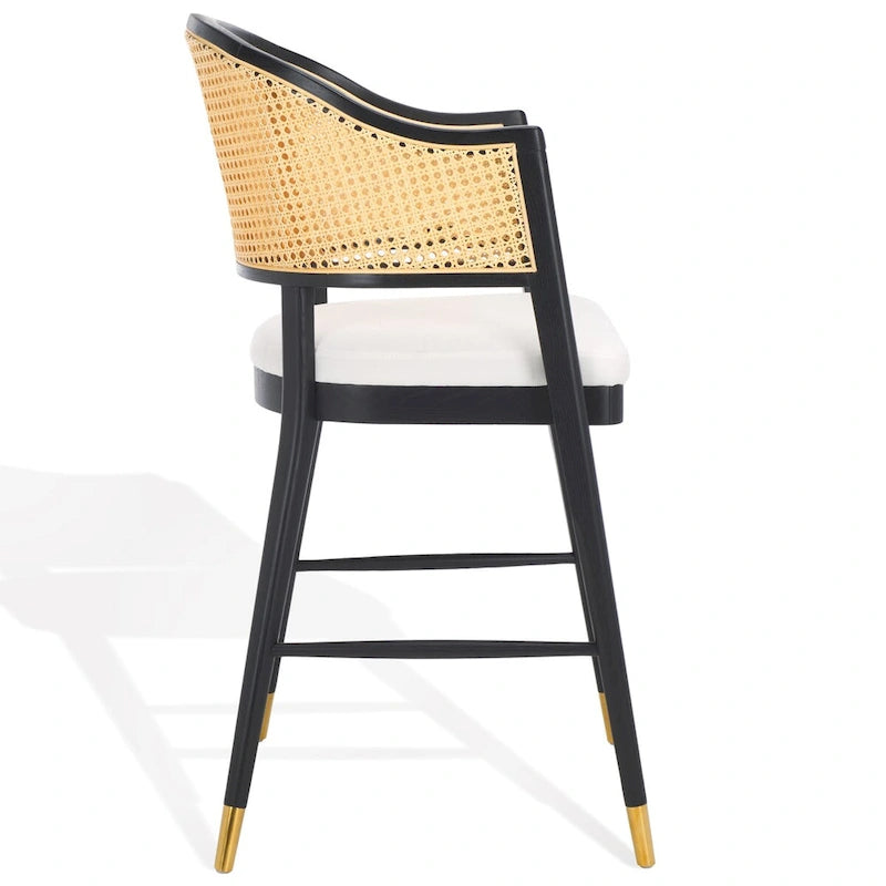 Tabouret de bar SAFAVIEH Couture Rogue en rotin 68,5 cm - 61x58,5x106,5 cm