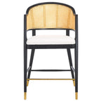 Tabouret de bar SAFAVIEH Couture Rogue en rotin 68,5 cm - 61x58,5x106,5 cm