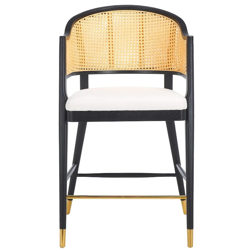 Tabouret de bar SAFAVIEH Couture Rogue en rotin 68,5 cm - 61x58,5x106,5 cm