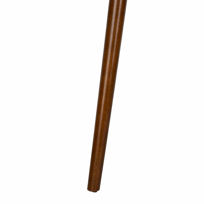 Table à manger rectangulaire Noyer / Blanc antique, 140 cm (L) x 91 cm (P) x 77 cm (H)