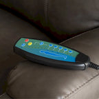 Fauteuil inclinable massant électrique Gilbert Mushroom en similicuir