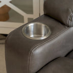 Fauteuil inclinable massant électrique Gilbert Mushroom en similicuir